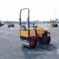 Mini rodillo compactador de dos ruedas FYL880 de 1 tonelada